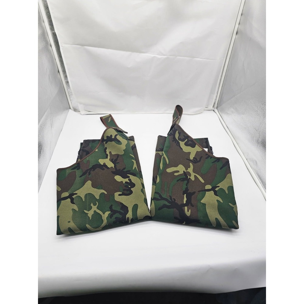 Rattlers Brand Hunting Chaps Men's Regular Camouflage Hunting Nylon Made in USA - Picture 1 of 10
